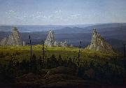 Carl Gustav Carus The Three Stones in the Giant Mountains USA oil painting artist